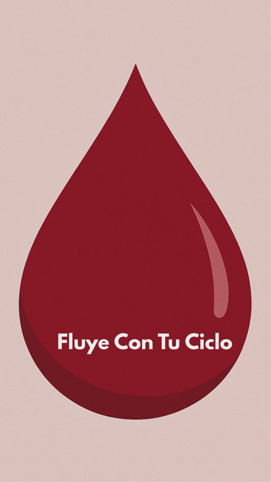 Fluye con tu ciclo  – Guía práctica para comer y entrenar según tu fase menstrual-